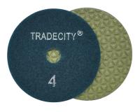Алмазные гибкие шлифовальные круги Треугольник Pads 5-STEP №4 D100 Алмазные гибкие шлифовальные круги Треугольник Pads 5-STEP №4 D100